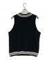 A BATHING APE (ア ベイシング エイプ) ワッペンスウェットベスト/atch Sweat Vest ブラック サイズ:M：6000円