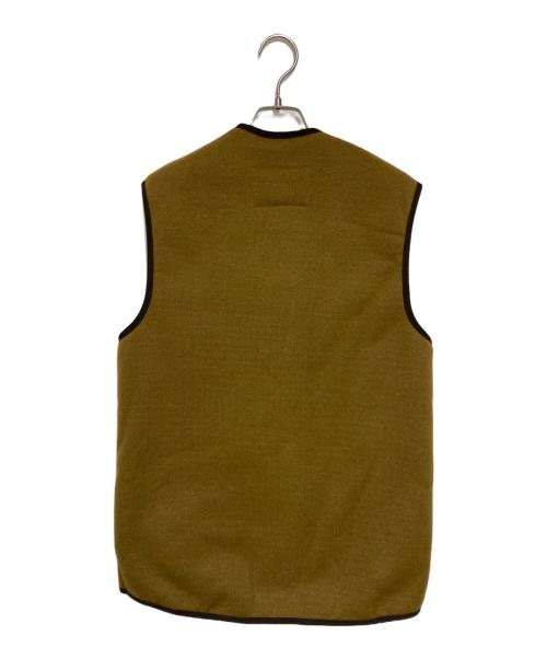 Barbour（バブアー）Barbour (バブアー) パイルライナーフロントジップベスト ブラウン サイズ:38の古着・服飾アイテム