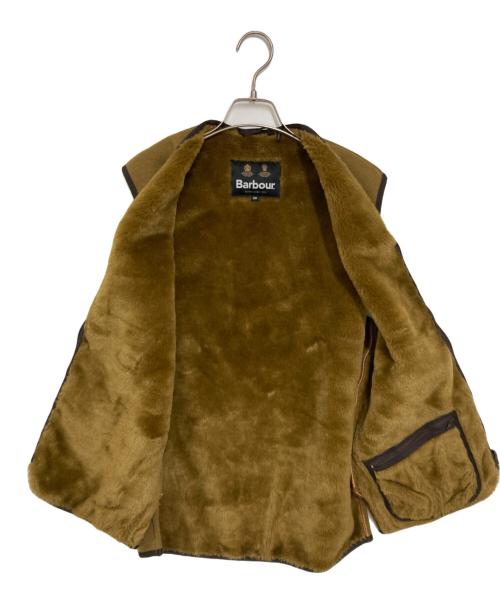 Barbour（バブアー）Barbour (バブアー) パイルライナーフロントジップベスト ブラウン サイズ:38の古着・服飾アイテム