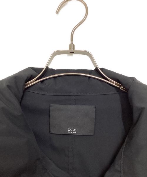 ES:S（エス）ES:S (エス) FIELD パーカー ブラック サイズ:3の古着・服飾アイテム