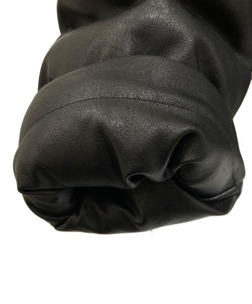 BREATH（ブレス）BREATH (ブレス) フェイクレザーダウンジャケット ブラック サイズ:Mの古着・服飾アイテム