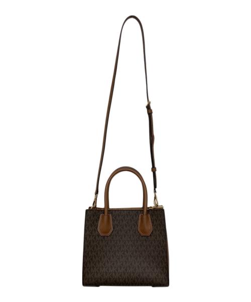 MICHAEL KORS（マイケル・コース）MICHAEL KORS (マイケル・コース) 2WAYバッグ ブラウンの古着・服飾アイテム