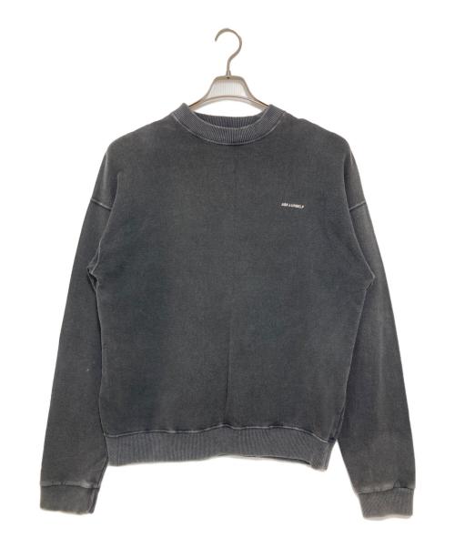 askyurself（アスクユアセルフ）askyurself (アスクユアセルフ) プリントスウェット グレー サイズ:Mの古着・服飾アイテム