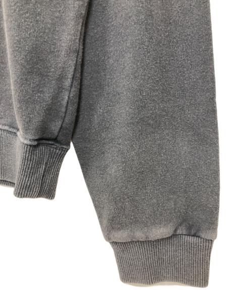 askyurself（アスクユアセルフ）askyurself (アスクユアセルフ) プリントスウェット グレー サイズ:Mの古着・服飾アイテム