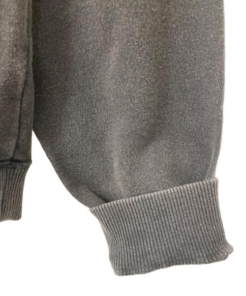 askyurself（アスクユアセルフ）askyurself (アスクユアセルフ) プリントスウェット グレー サイズ:Mの古着・服飾アイテム