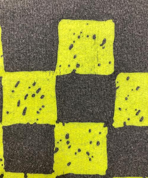 askyurself（アスクユアセルフ）askyurself (アスクユアセルフ) プリントスウェット グレー サイズ:Mの古着・服飾アイテム