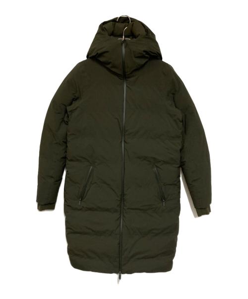 LULULEMON（ルルレモン）LULULEMON (ルルレモン) ダウンコート カーキ サイズ:2の古着・服飾アイテム