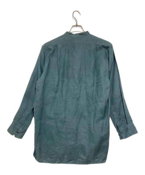 PORT BY ARK（ポートバイアーク）PORT BY ARK (ポートバイアーク) French Linen Pullover Shirt グリーン サイズ:1の古着・服飾アイテム