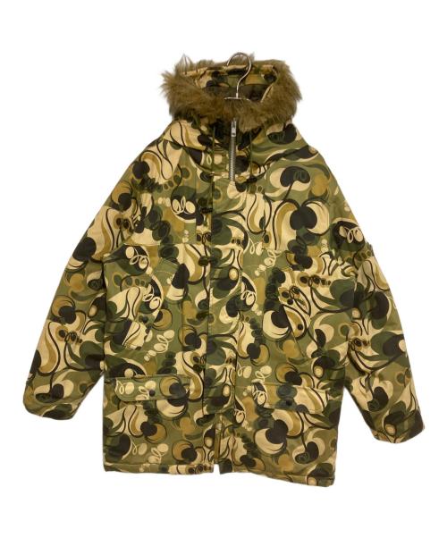 stussy（ステューシー）stussy (ステューシー) N3B フライトジャケット グリーン×ベージュ サイズ:Lの古着・服飾アイテム