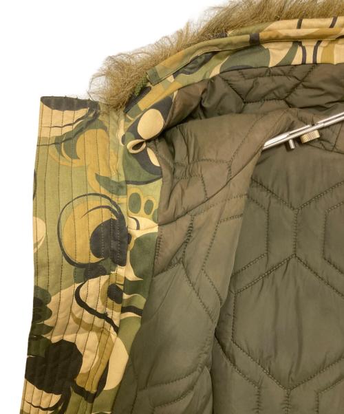 stussy（ステューシー）stussy (ステューシー) N3B フライトジャケット グリーン×ベージュ サイズ:Lの古着・服飾アイテム