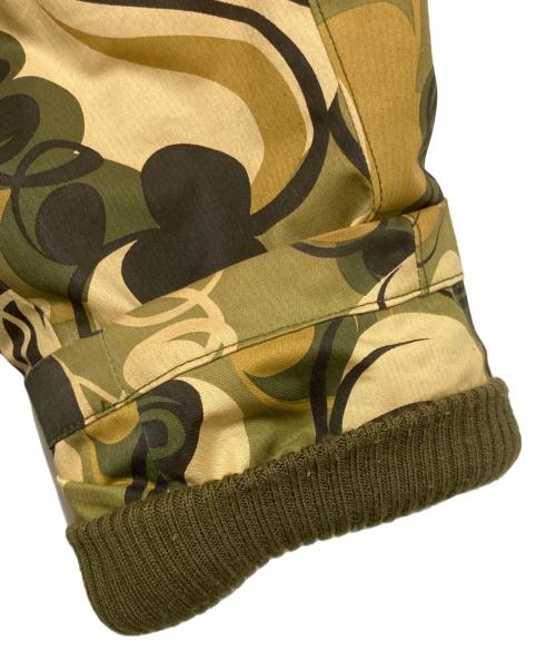 stussy（ステューシー）stussy (ステューシー) N3B フライトジャケット グリーン×ベージュ サイズ:Lの古着・服飾アイテム