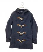 VISVIMビズビム）の古着「ショートダッフルコート」｜ネイビー