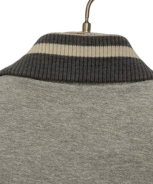 eYe COMME des GARCONS JUNYAWATANABE MAN（アイ コム デ ギャルソン ジュンヤ ワタナベ マン）eYe COMME des GARCONS JUNYAWATANABE MAN (アイ コム デ ギャルソン ジュンヤ ワタナベ マン) ショールカラー切替スタジャン グレー×ホワイト サイズ:Mの古着・服飾アイテム