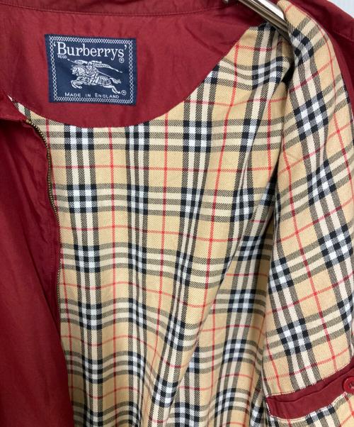 Burberry's（バーバリーズ）Burberry's (バーバリーズ) 90’s オールドスイングトップ レッド サイズ:不明の古着・服飾アイテム