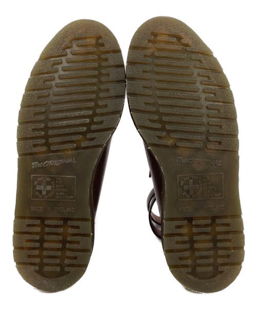 Dr.Martens（ドクターマーチン）Dr.Martens (ドクターマーチン) DIANAストラップシューズ ブラウン×ゴールド サイズ:36の古着・服飾アイテム