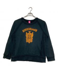 UNDERCOVER（アンダーカバー）の古着「インサイドアウトプリントスウェット」｜ブラック
