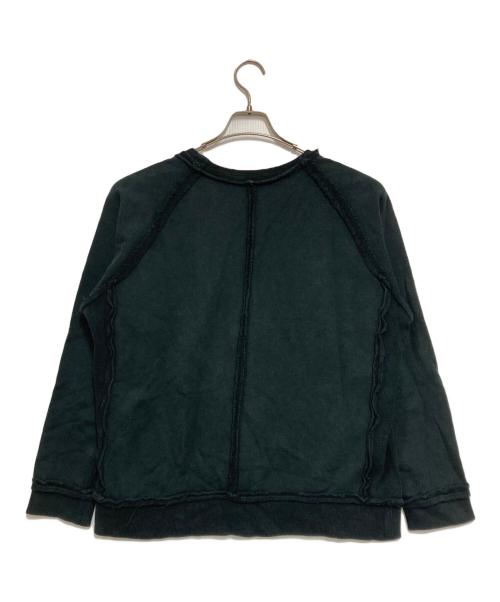 UNDERCOVER（アンダーカバー）UNDERCOVER (アンダーカバー) インサイドアウトプリントスウェット ブラック サイズ:Ｍの古着・服飾アイテム