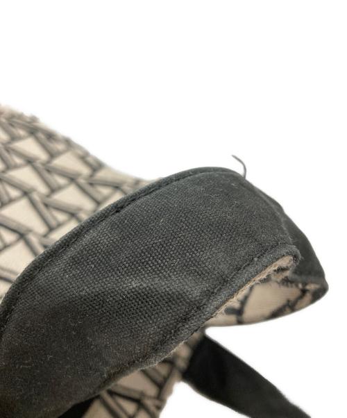 VERMEIL par iena（ヴェルメイユ パー イエナ）VERMEIL par iena (ヴェルメイユ パー イエナ) ジャガードモノグラム2WAYバッグ グレーの古着・服飾アイテム