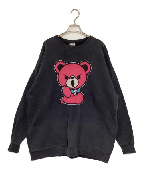 Hysteric Glamour（ヒステリックグラマー）Hysteric Glamour (ヒステリックグラマー) HELLO BEAR プリントスウェット ブラック サイズ:FREEの古着・服飾アイテム