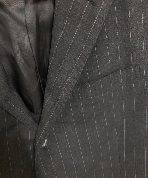 POLO RALPH LAUREN（ポロ・ラルフローレン）POLO RALPH LAUREN (ポロ・ラルフローレン) ピンストライプセットアップスーツ グレー サイズ:39Rの古着・服飾アイテム