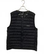 mont-bellモンベル）の古着「スペリオダウン ラウンドネックベスト」｜ブラック