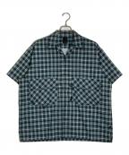 DAIWA PIER39ダイワ ピア39）の古着「Tech Regular Collar Shirts S/S」｜グリーン