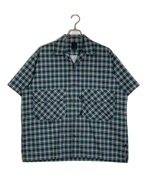 DAIWA PIER39（ダイワ ピア39）DAIWA PIER39 (ダイワ ピア39) Tech Regular Collar Shirts S/S グリーン サイズ:Mの古着・服飾アイテム