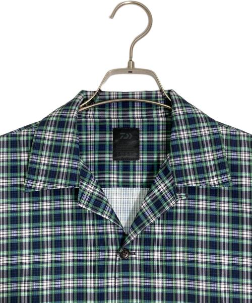 DAIWA PIER39（ダイワ ピア39）DAIWA PIER39 (ダイワ ピア39) Tech Regular Collar Shirts S/S グリーン サイズ:Mの古着・服飾アイテム