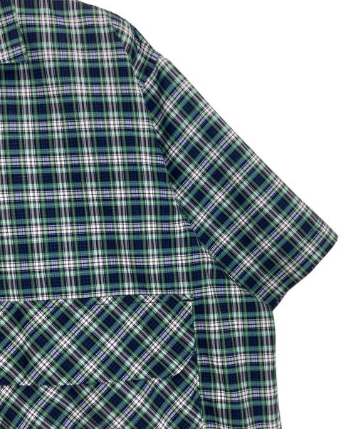DAIWA PIER39（ダイワ ピア39）DAIWA PIER39 (ダイワ ピア39) Tech Regular Collar Shirts S/S グリーン サイズ:Mの古着・服飾アイテム