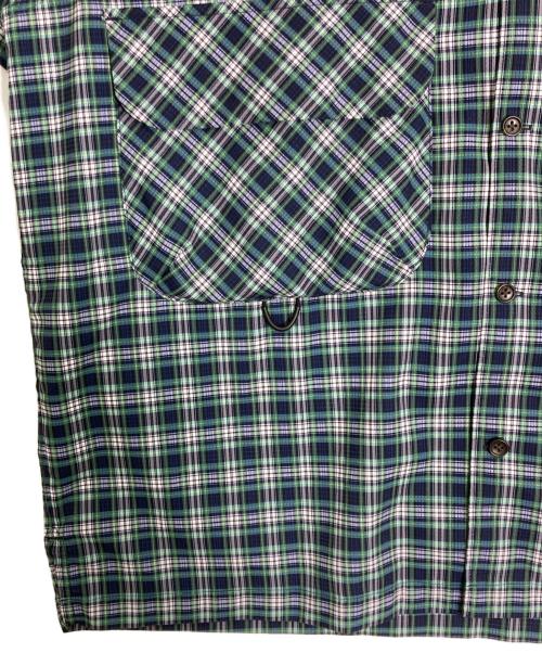DAIWA PIER39（ダイワ ピア39）DAIWA PIER39 (ダイワ ピア39) Tech Regular Collar Shirts S/S グリーン サイズ:Mの古着・服飾アイテム