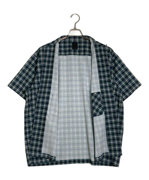 DAIWA PIER39（ダイワ ピア39）DAIWA PIER39 (ダイワ ピア39) Tech Regular Collar Shirts S/S グリーン サイズ:Mの古着・服飾アイテム