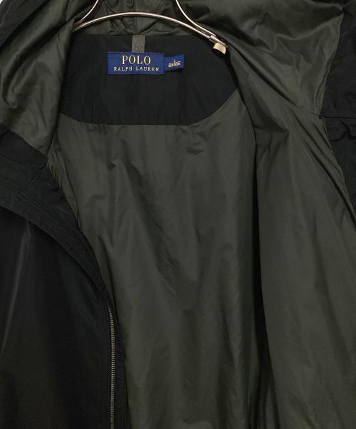 POLO RALPH LAUREN（ポロ・ラルフローレン）POLO RALPH LAUREN (ポロ・ラルフローレン) ロゴ刺繍マウンテンパーカー ブラック サイズ:Lの古着・服飾アイテム
