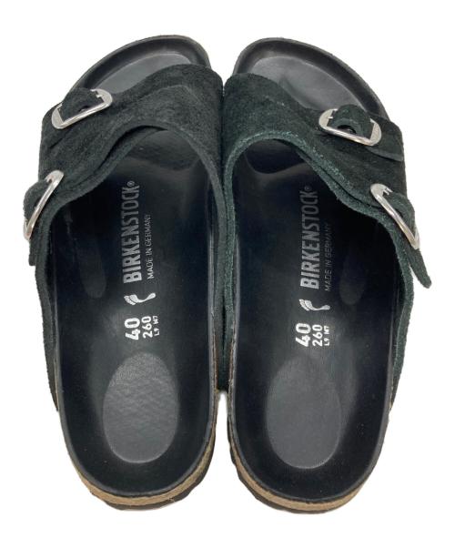 BIRKENSTOCK（ビルケンシュトック）BIRKENSTOCK (ビルケンシュトック) BEAUTY&YOUTH (ビューティーアンドユース) 別注チューリッヒ サンダル ブラック サイズ:40の古着・服飾アイテム