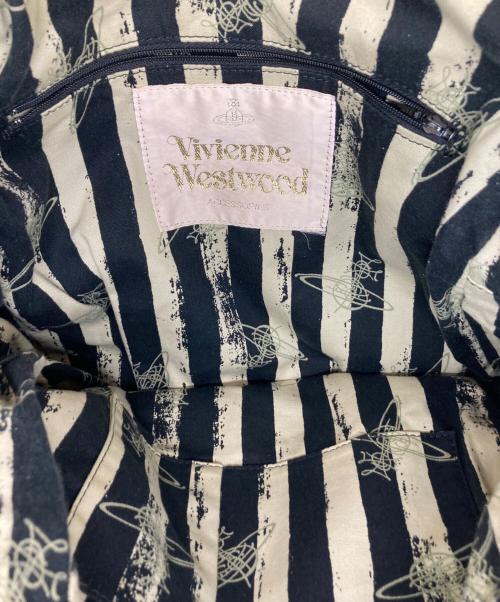 Vivienne Westwood（ヴィヴィアンウエストウッド）Vivienne Westwood (ヴィヴィアンウエストウッド) オーブキャンバスデイパック グレーの古着・服飾アイテム