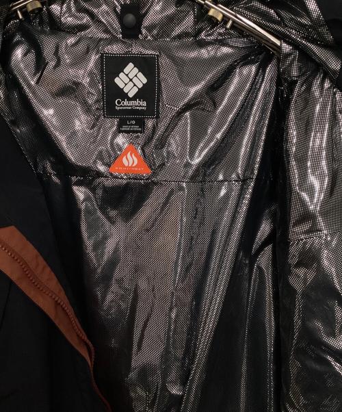 Columbia（コロンビア）Columbia (コロンビア) オムニテック マウンテンパーカー ブラック サイズ:Lの古着・服飾アイテム