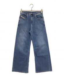 DIESEL（ディーゼル）の古着「ワイドフレアデニムパンツ」｜インディゴ
