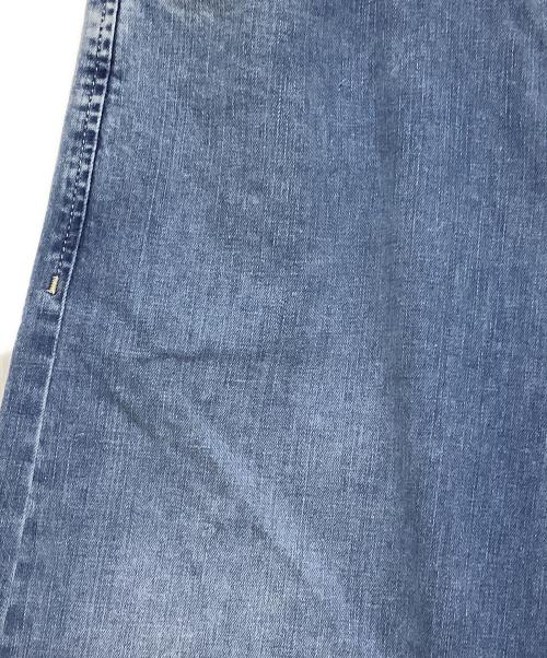 DIESEL（ディーゼル）DIESEL (ディーゼル) ワイドフレアデニムパンツ インディゴ サイズ:W23 L30の古着・服飾アイテム