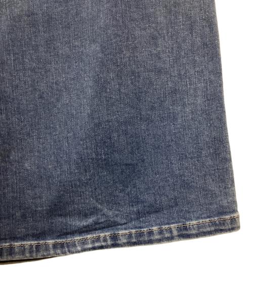 DIESEL（ディーゼル）DIESEL (ディーゼル) ワイドフレアデニムパンツ インディゴ サイズ:W23 L30の古着・服飾アイテム