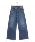 DIESEL（ディーゼル）の古着「ワイドフレアデニムパンツ」｜インディゴ
