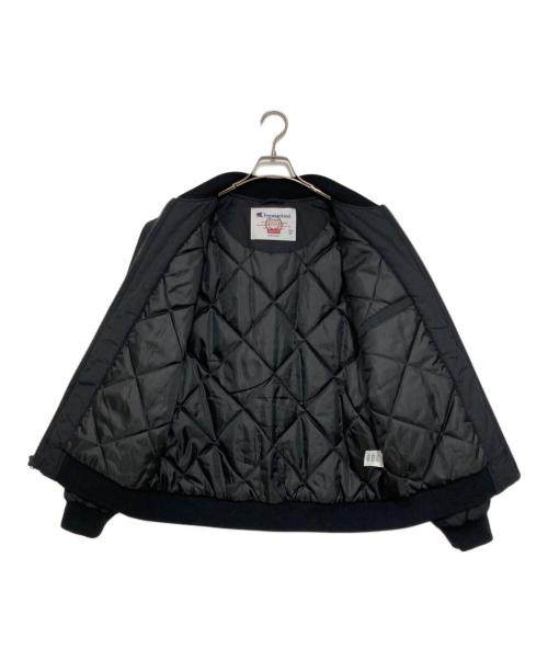 Champion（チャンピオン）Champion (チャンピオン) SUPREME (シュプリーム) ボンバージャケット ブラック サイズ:Mの古着・服飾アイテム
