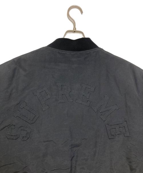 Champion（チャンピオン）Champion (チャンピオン) SUPREME (シュプリーム) ボンバージャケット ブラック サイズ:Mの古着・服飾アイテム