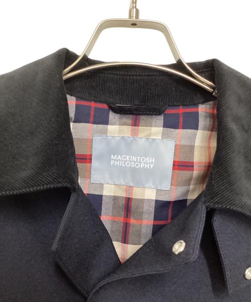 MACKINTOSH PHILOSOPHY（マッキントッシュ フィロソフィー）MACKINTOSH PHILOSOPHY (マッキントッシュ フィロソフィー) SOMERFORD LONG コート ネイビー サイズ:2の古着・服飾アイテム
