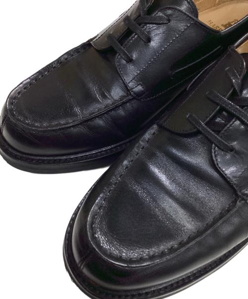 HARROGATE（ハロゲイト）HARROGATE (ハロゲイト) SLOANE デッキシューズ ブラック サイズ:8の古着・服飾アイテム