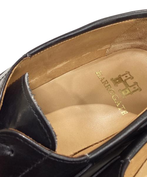 HARROGATE（ハロゲイト）HARROGATE (ハロゲイト) SLOANE デッキシューズ ブラック サイズ:8の古着・服飾アイテム