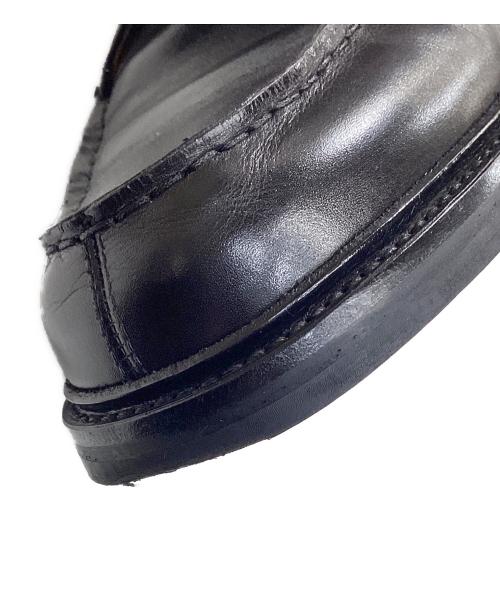 HARROGATE（ハロゲイト）HARROGATE (ハロゲイト) SLOANE デッキシューズ ブラック サイズ:8の古着・服飾アイテム