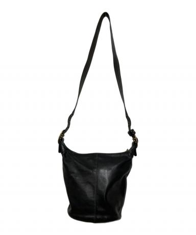 中古・古着通販】COACH (コーチ) ワンショルダーバッグ ブラック