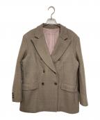 BACCAバッカ）の古着「ウールツイル ジャケットコート」｜ベージュ