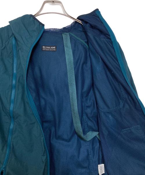 FINAL HOME（ファイナルホーム）FINAL HOME (ファイナルホーム) マルチジップアクティブジャケット ブルー サイズ:Mの古着・服飾アイテム