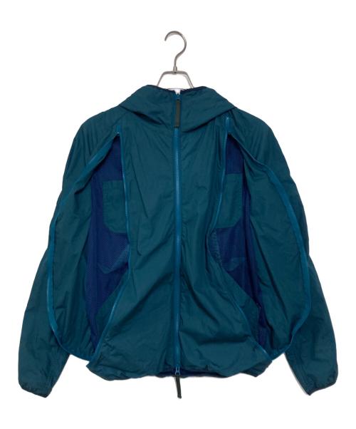 FINAL HOME（ファイナルホーム）FINAL HOME (ファイナルホーム) マルチジップアクティブジャケット ブルー サイズ:Mの古着・服飾アイテム