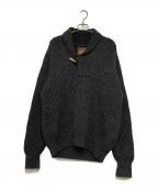 CAPE ENRAGEケープエンレッジ）の古着「トグル付 ショールカラーニット」｜グレー